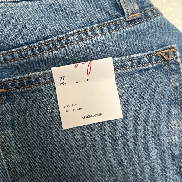 Vigoss Jeans W/ Side Slits Size 27 - Picture 6 of 7